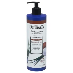 Dr Teal's Nourish & Protect Body Lotion 532ml bottle with coconut oil