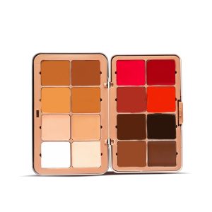 Zikel Golibe Concealer Palette with all shades displayed