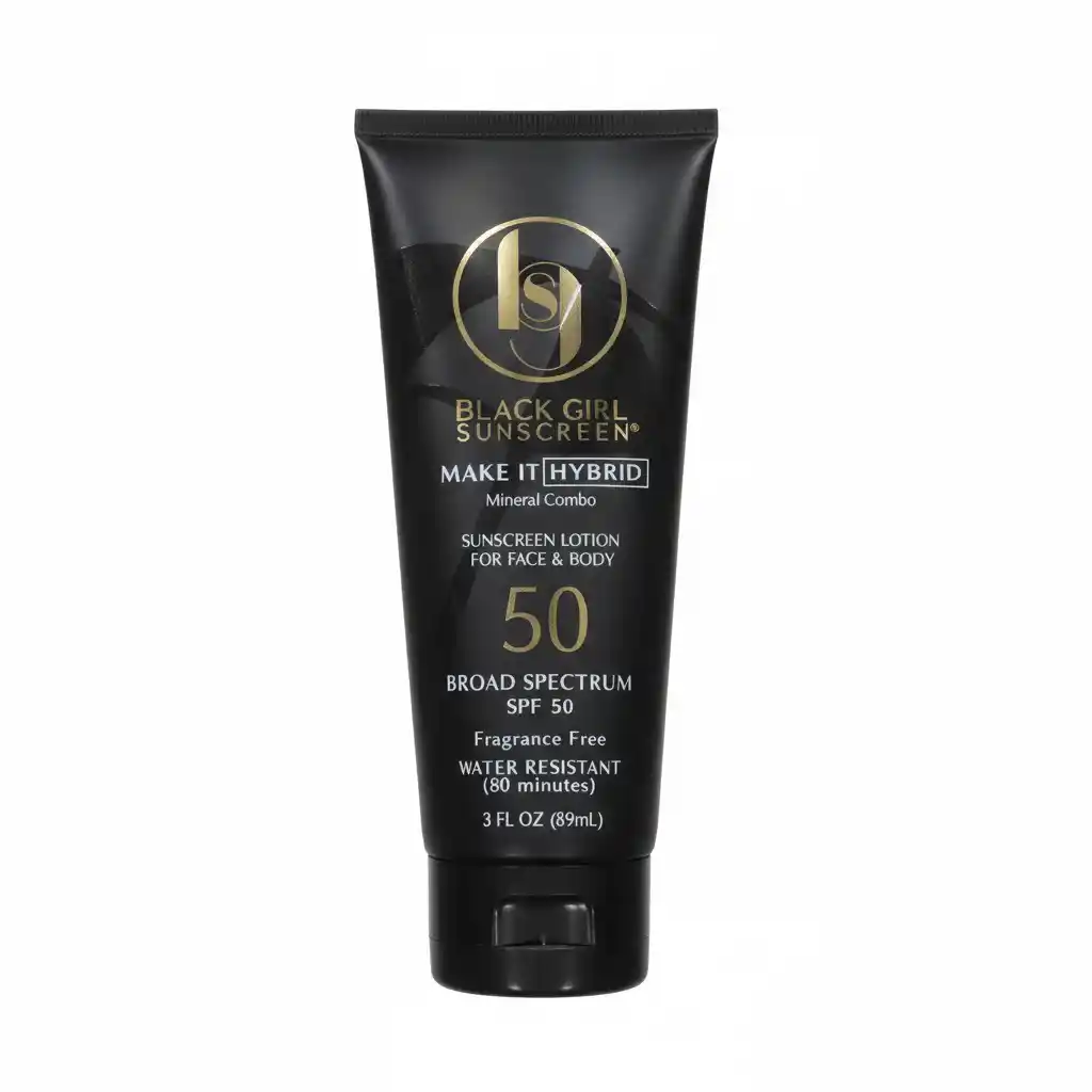 Black girl Sunscreen